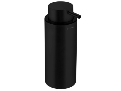 Černý kovový dávkovač mýdla Logic 200 ml