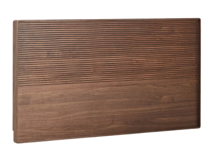 Ořechové čelo Kave Home Norlen 160 x 200 cm