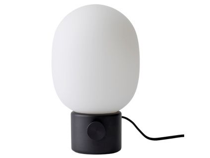 Černá kovová stolní lampa AUDO JWDA