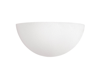 Bílé sádrové nástěnné světlo Nova Luce Thalpos