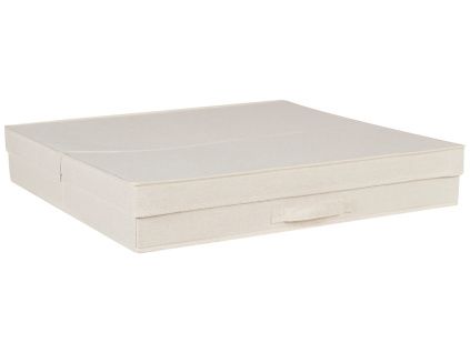 Béžový úložný box pod postel Quax Loft 75 x 70 cm