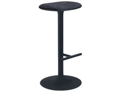 Tmavě šedá barová židle Flink 76 cm