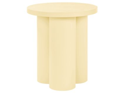 Světle žlutá dřevěná stolička Oly 42,5 cm