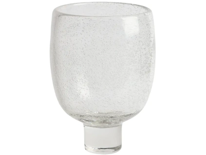 Skleněná váza Kave Home Sirau Ø24 cm