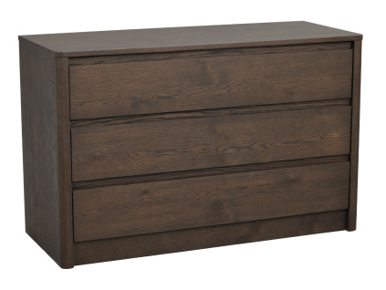Hnědá dubová komoda ROWICO MELSTONE 110 x 45 cm