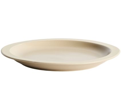 Béžový keramický talíř Kave Home Doren Ø25 cm
