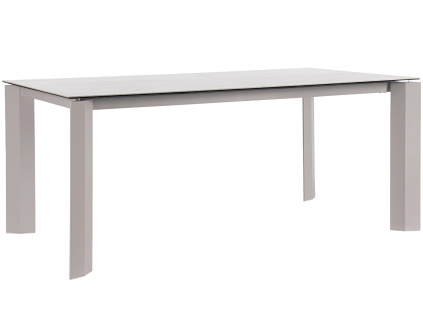 Šedý keramický zahradní stůl Bizzotto Otavio 180 x 95 cm