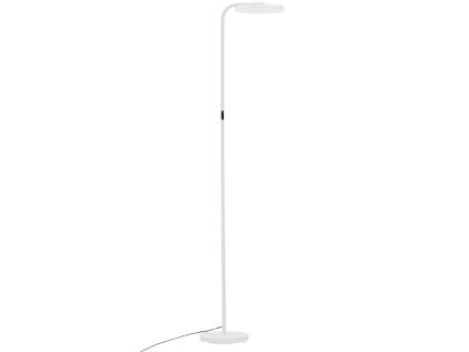 Bílá kovová stojací LED lampa Nova Luce Sinkro 174 cm