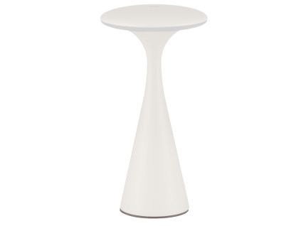Bílá kovová nabíjecí stolní LED lampa Nova Luce Grigio