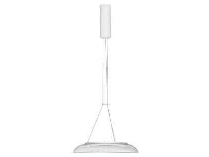 Bílé závěsné LED světlo Nova Luce Mantle 40 cm