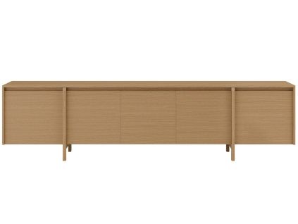 Dubový TV stolek somcasa Pacific 240 x 43 cm