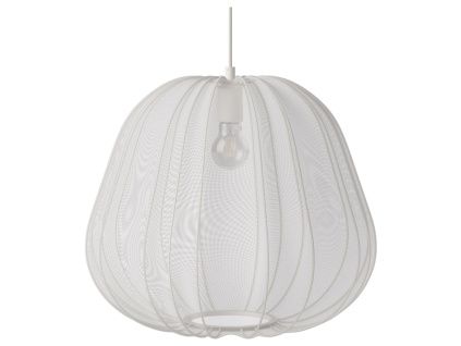 Krémové závěsné světlo Balloon 47 cm