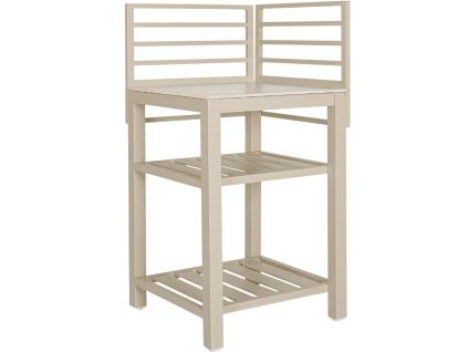 Béžový otevřený venkovní rohový kuchyňský modul Bizzotto Aria 62 cm
