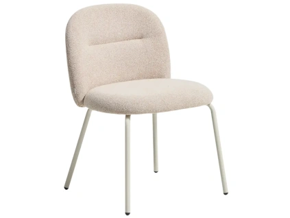 Béžová čalouněná jídelní židle Kave Home Arino