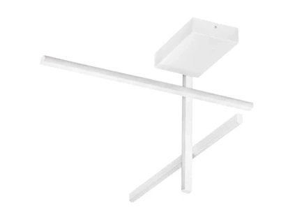 Bílé kovové stropní LED světlo Nova Luce Antama 51 cm
