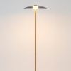 Bronzová kovová stojací lampa ZUIVER FLOAT 132 cm -fv-interier-25