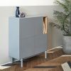 Modrošedá lakovaná komoda Teulat Corvo 100 x 40 cm -fv-interier-25
