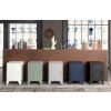 Bílý kovový noční stolek Vipack Bronxx 40 x 40 cm -fv-interier-25