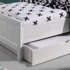 Bílá lakovaná zásuvka k posteli Vipack Erik 199 x 94 cm -fv-interier-25