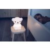 Bílá plastová dětská LED lampa Mr. Maria Boris 21 cm -fv-interier-25