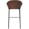 Béžová čalouněná barová židle Kave Home Eamy II. 77 cm