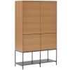 Dubová komoda Kave Home Vedrana 97,5 x 40 cm