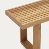 Teaková zahradní lavice Kave Home Canadell 210 cm -fv-interier-25