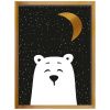 Dětský obraz Funny Band bear 40 x 30 cm