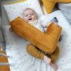 Béžové bouclé písmeno D 40 cm -fv-interier-25