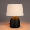 Černobílá bouclé stolní lampa DUTCHBONE RENZO -fv-interier-25