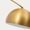 Zlatá kovová stojací lampa Kave Home Madali 160-185 cm -fv-interier-25