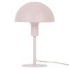 Růžová kovová stolní lampa Ellen Mini