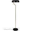 Černá stojací lampa DUTCHBONE Eclipse 130 cm