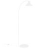 Bílá kovová stojacBílá kovová stojací lampa Dial 150 cmí lampa Dial