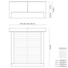 Postel Jodie 200 x 200 cm