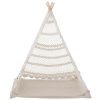 Béžový teepee stan Bloomingville Herle 110 x 100 cm