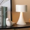 Bílá kovová stolní LED lampa Reno -fv-interier-25