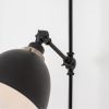Černé kovové nástěnné světlo Nova Luce Virgo -fv-interier-25