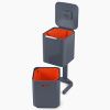 Šedý koš na tříděný odpad Totem Compact 40 l -fv-interier-25