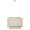 Béžové lněné stínidlo Kave Home Mariela 40 cm