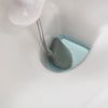 Bílo-šedá plastová WC štětka Flex Plus s úložným prostorem -fv-interier-25