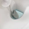Bílo-šedá plastová WC štětka Flex -fv-interier-25