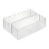 Set dvou plastových organizérů Yamazaki Tower 24 x 8 cm