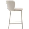 Béžová čalouněná barová židle Kave Home Ciselia 65 cm II.