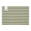 Set dvou zelených prostírání Stripe 48 x 33 cm