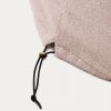 Růžový bouclé taburet Kave Home Kaeli 60 cm -fv-interier-25