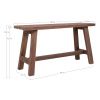 Masivní teaková lavice Balt 90 cm