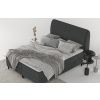 Antracitově šedá čalouněná postel boxspring MELBA 200 x 200 cm -fv-interier-25