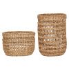 Set dvou dekorativních košů Ramla Ø 35/40 cm