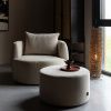 Světle béžové čalouněné lounge křeslo DUTCHBONE ROCCA -fv-interier-25